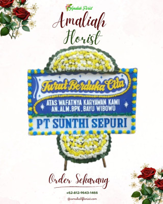 Papan Bunga Duka di Klangenan