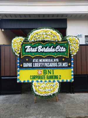 Papan Bunga Duka di Klangenan
